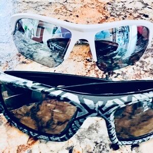 2-Youth under armour and 1-pit viper sunglasses
